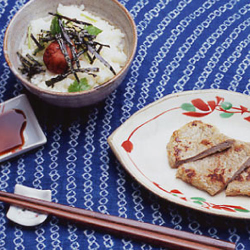 お茶漬けと一緒に